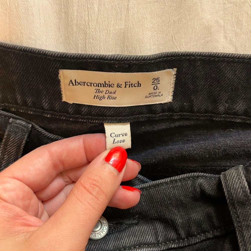 Abercrombie Curve Love Crisscross Jeans